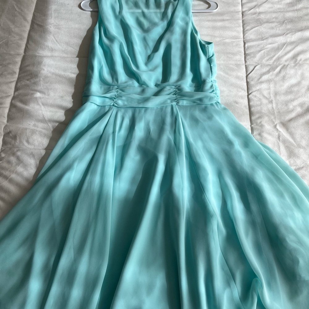 New York & Company Light Mint Maxi Dress